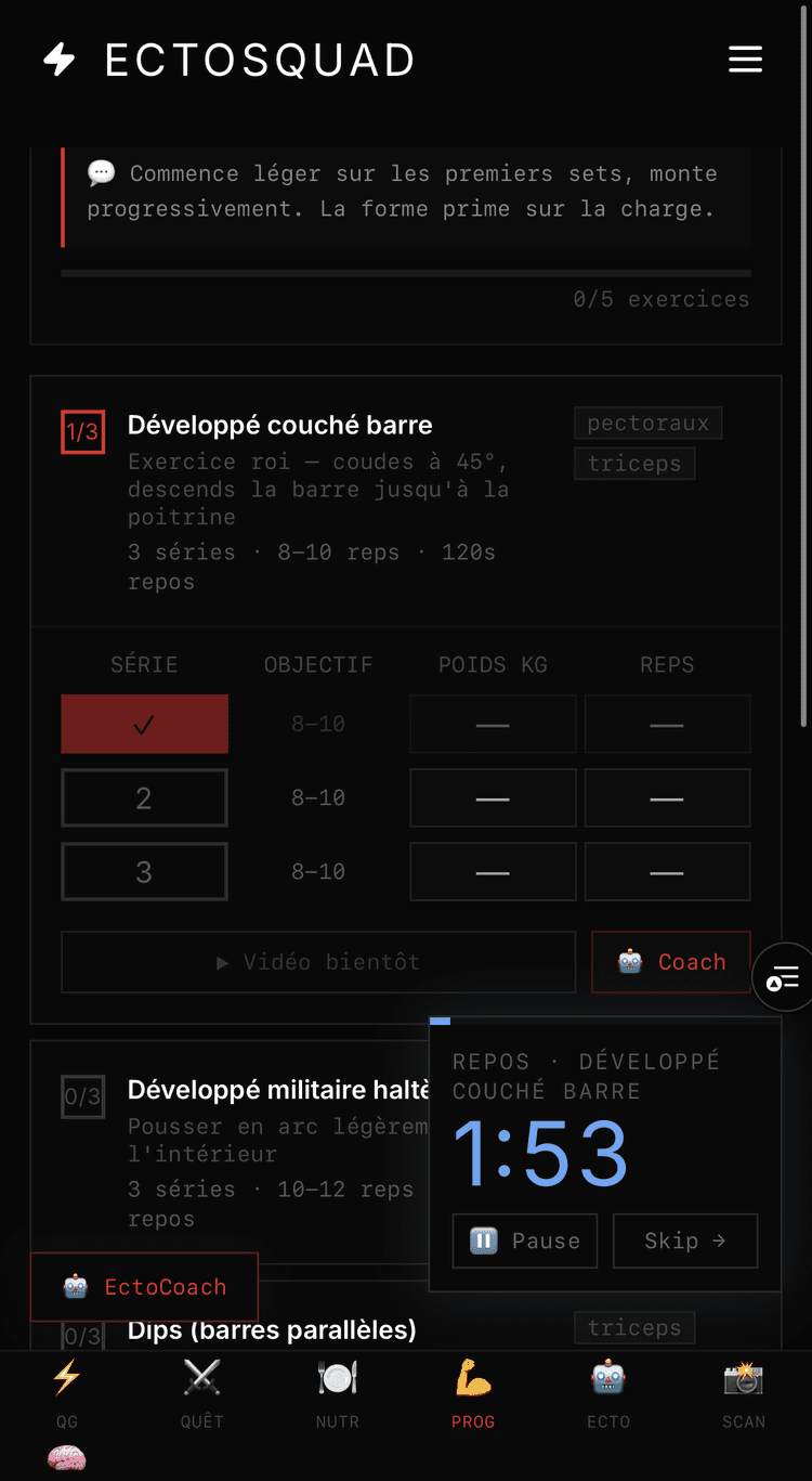 Programme Sport